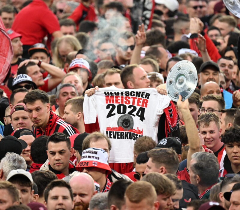 Bayer Leverkusen, el campeón indiscutible. Foto: Getty Images.