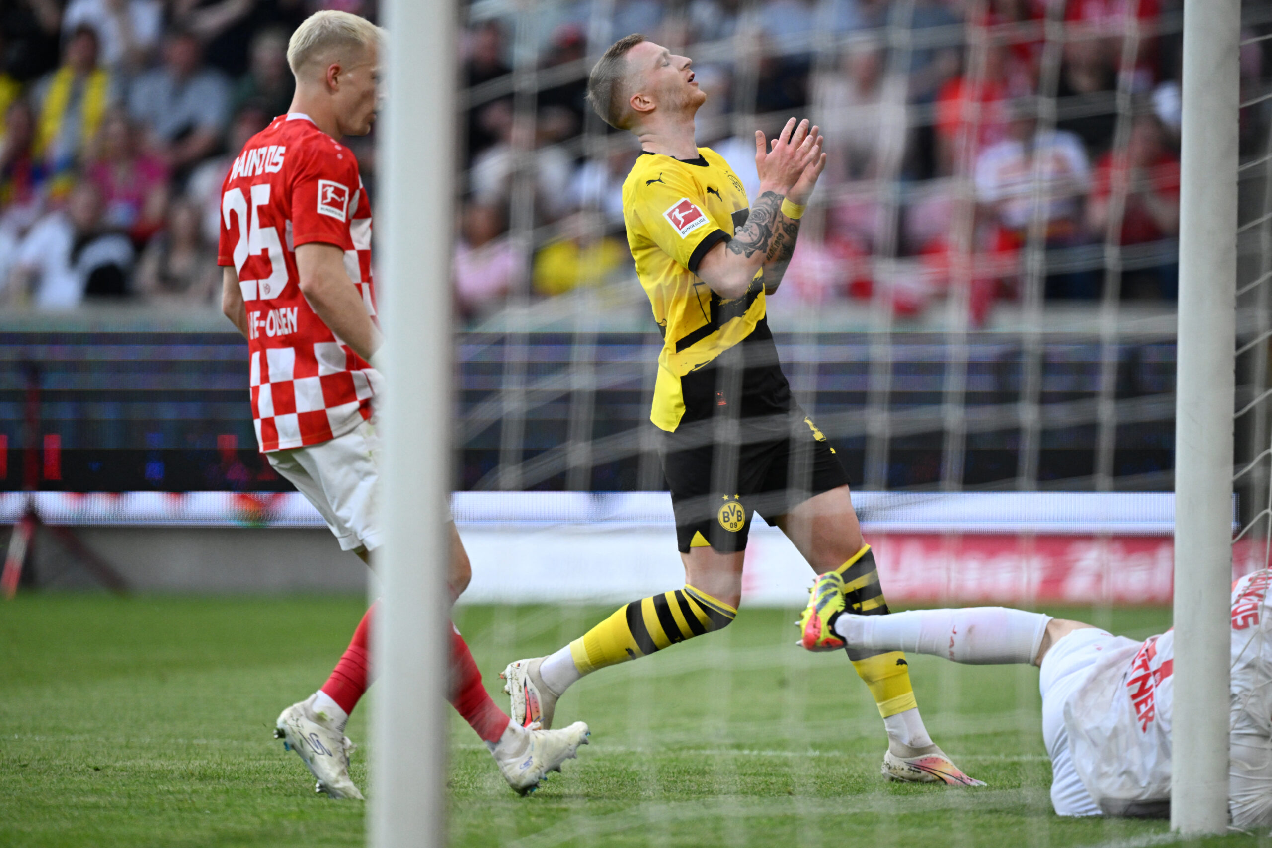 Dortmund cayó ante Mainz. Foto: Getty Images.