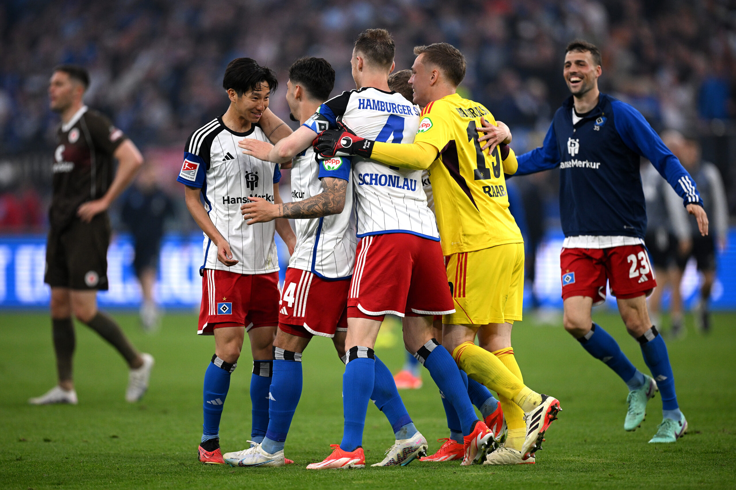 Hamburger SV hace esperar el ascenso de St. Pauli. Foto: Getty Images