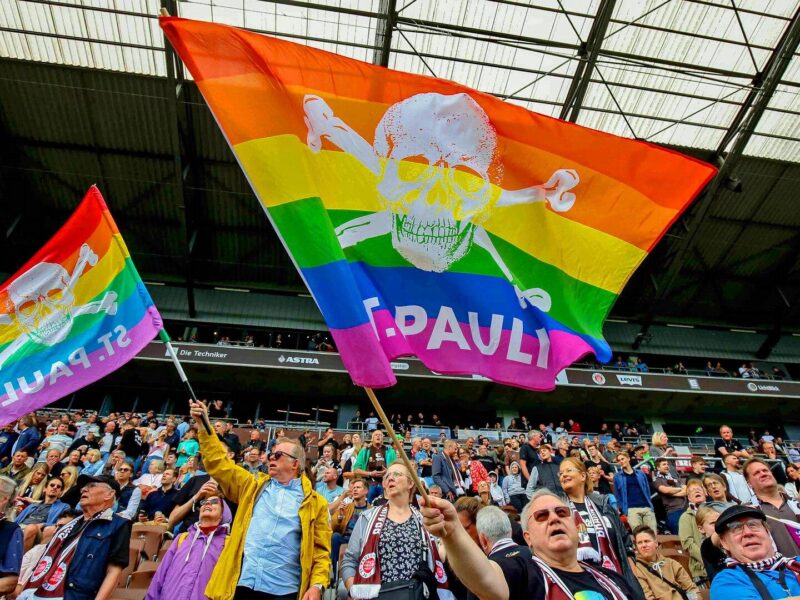 St. Pauli, el club de culto de la Bundesliga. Foto: Getty Images.