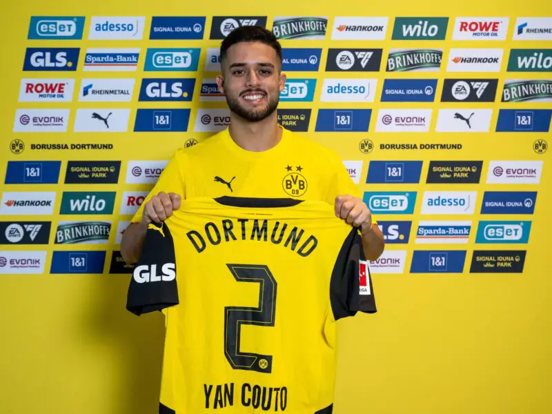 Oficial: Couto es del Dortmund. Foto: Getty Images.