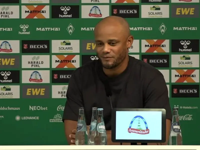 Vincent Kompany: "Michael Olise es un talento especial". Foto: Getty Images