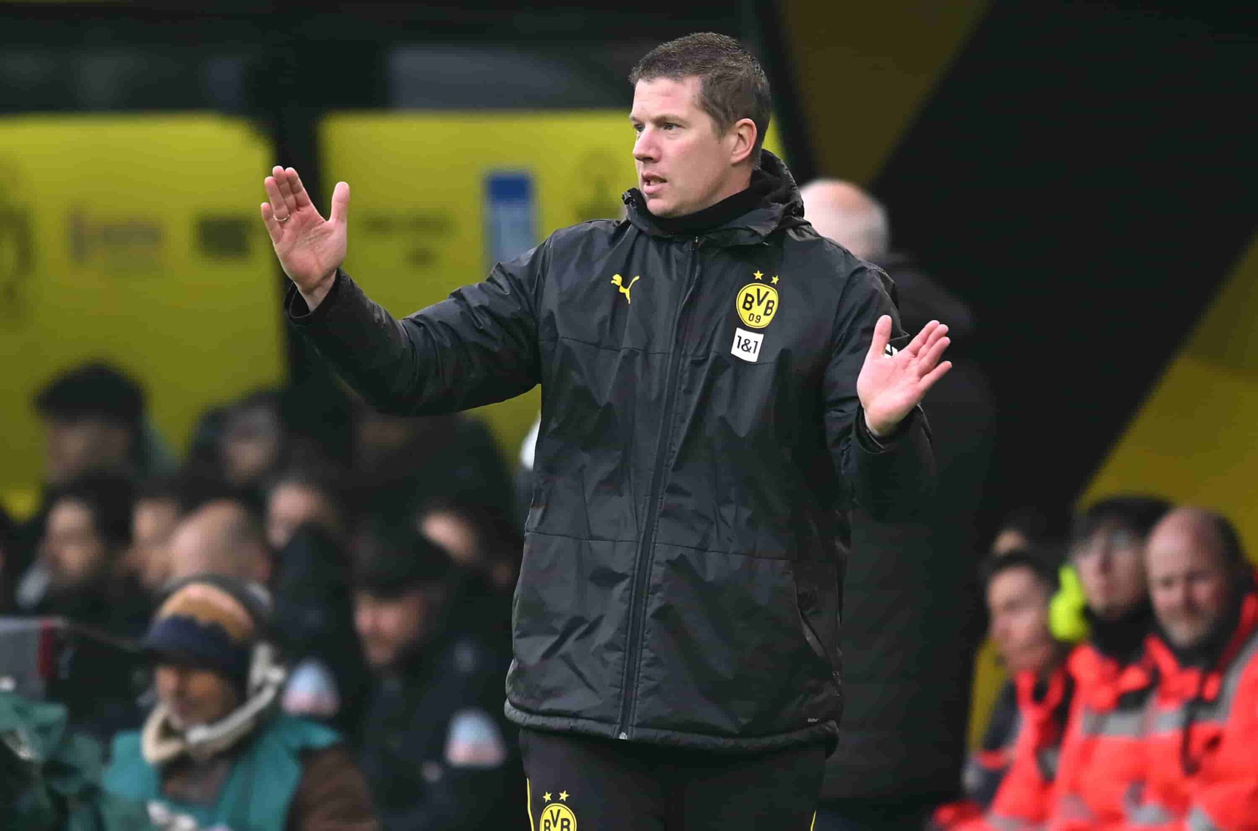Mike Tullberg seguirá siendo el entrenador de Borussia Dortmund. Foto: Getty Images.