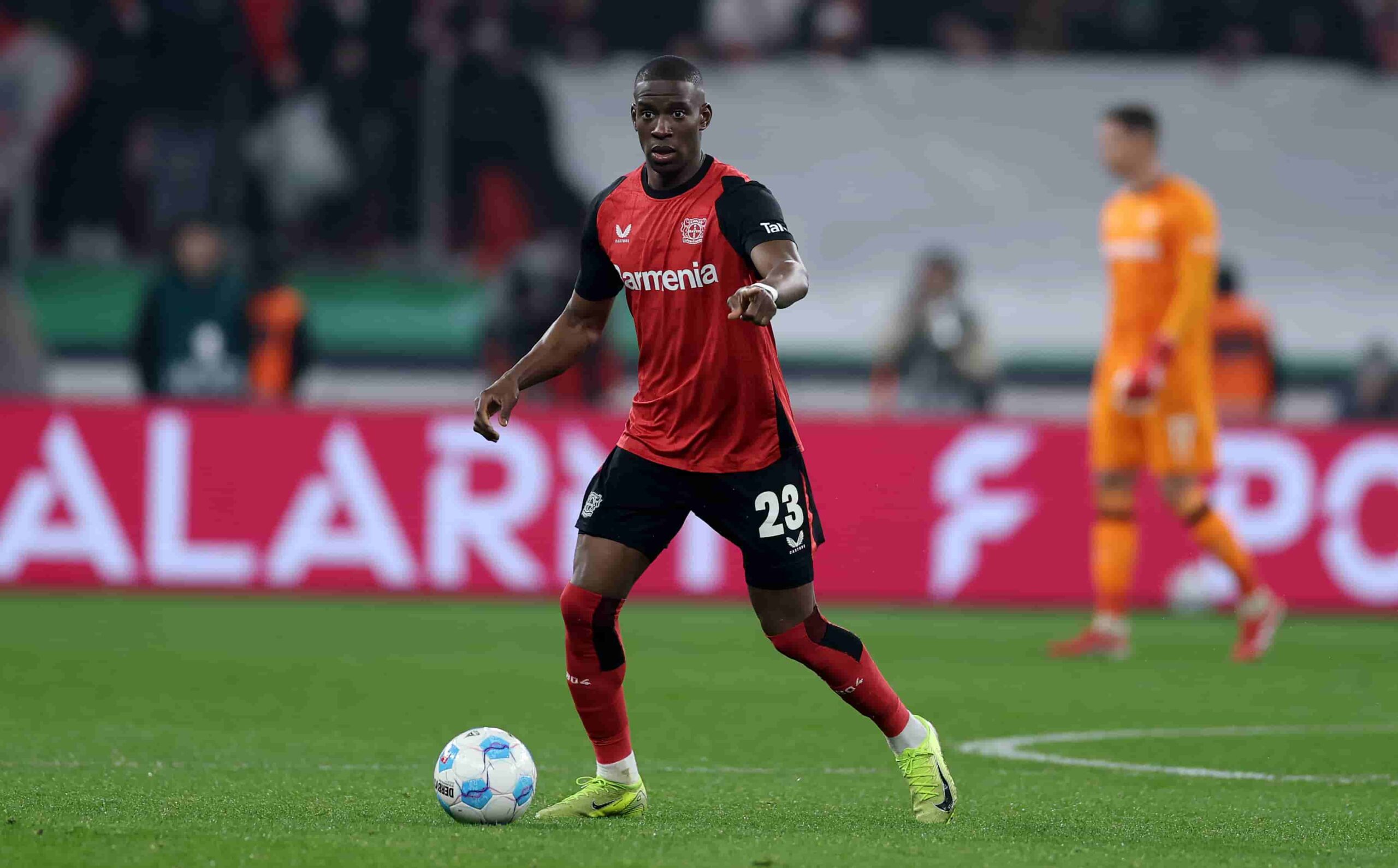 ¿Mukiele se queda en Leverkusen? Foto: Getty Images.