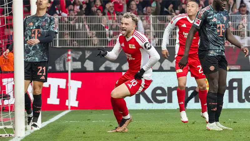 Union Berlin igualó ante FC Bayern. Foto: Union Berlin Oficial.