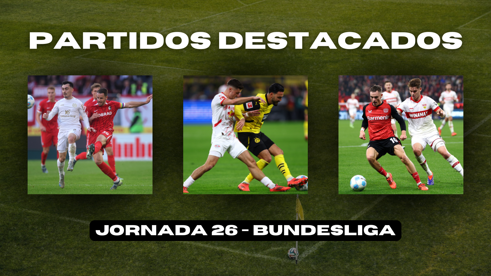 Se viene la jornada 26 de Bundesliga. Fotos: Getty Images.