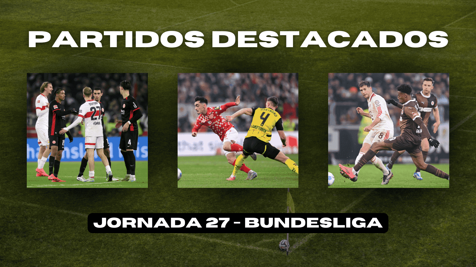 Se viene la jornada 27 de la Bundesliga. Foto: Getty Images.