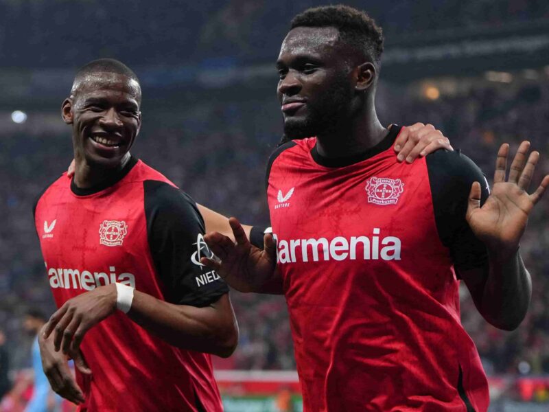 Leverkusen venció a Bochum. Foto: Getty Images.