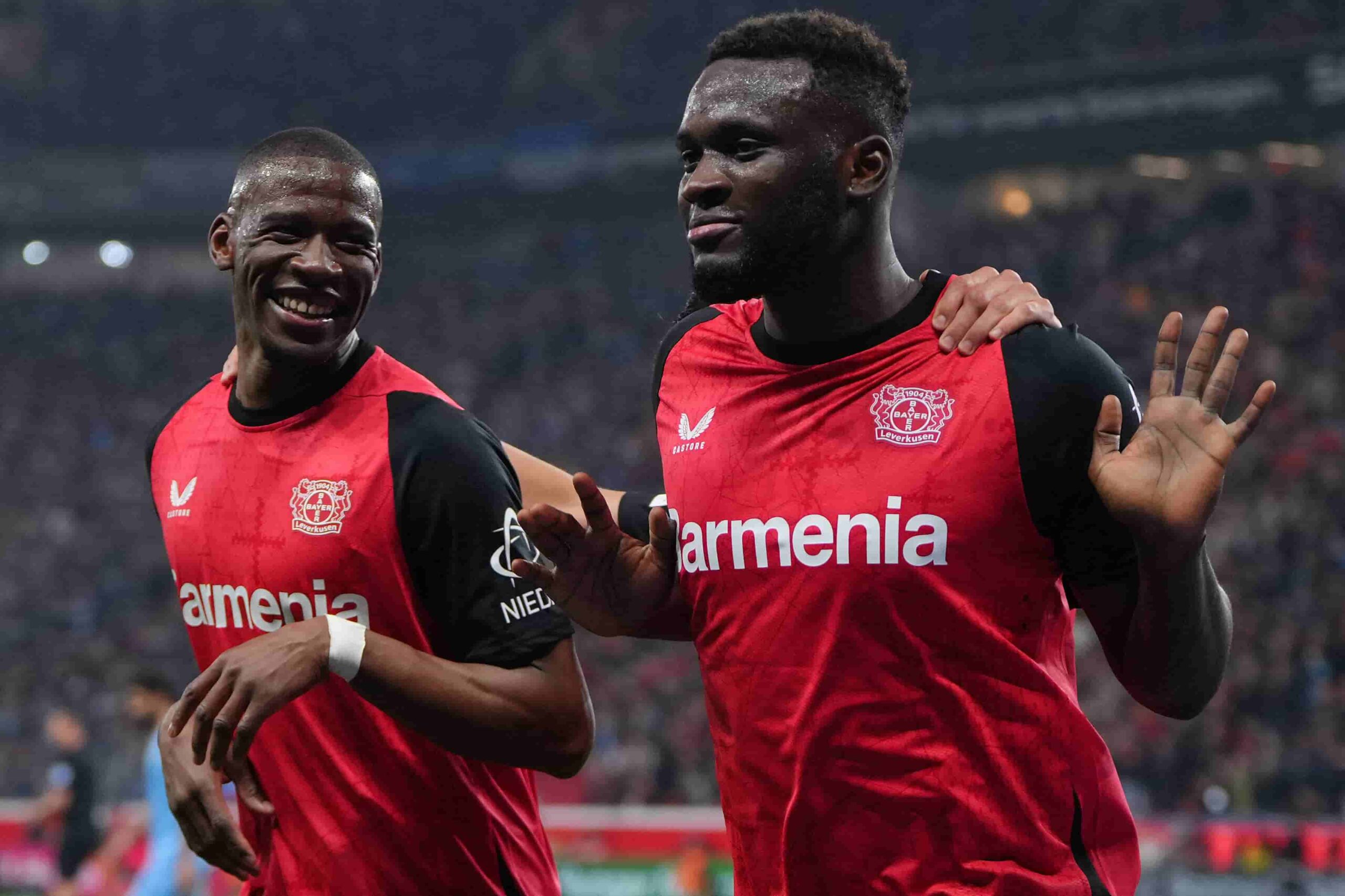 Leverkusen venció a Bochum. Foto: Getty Images.