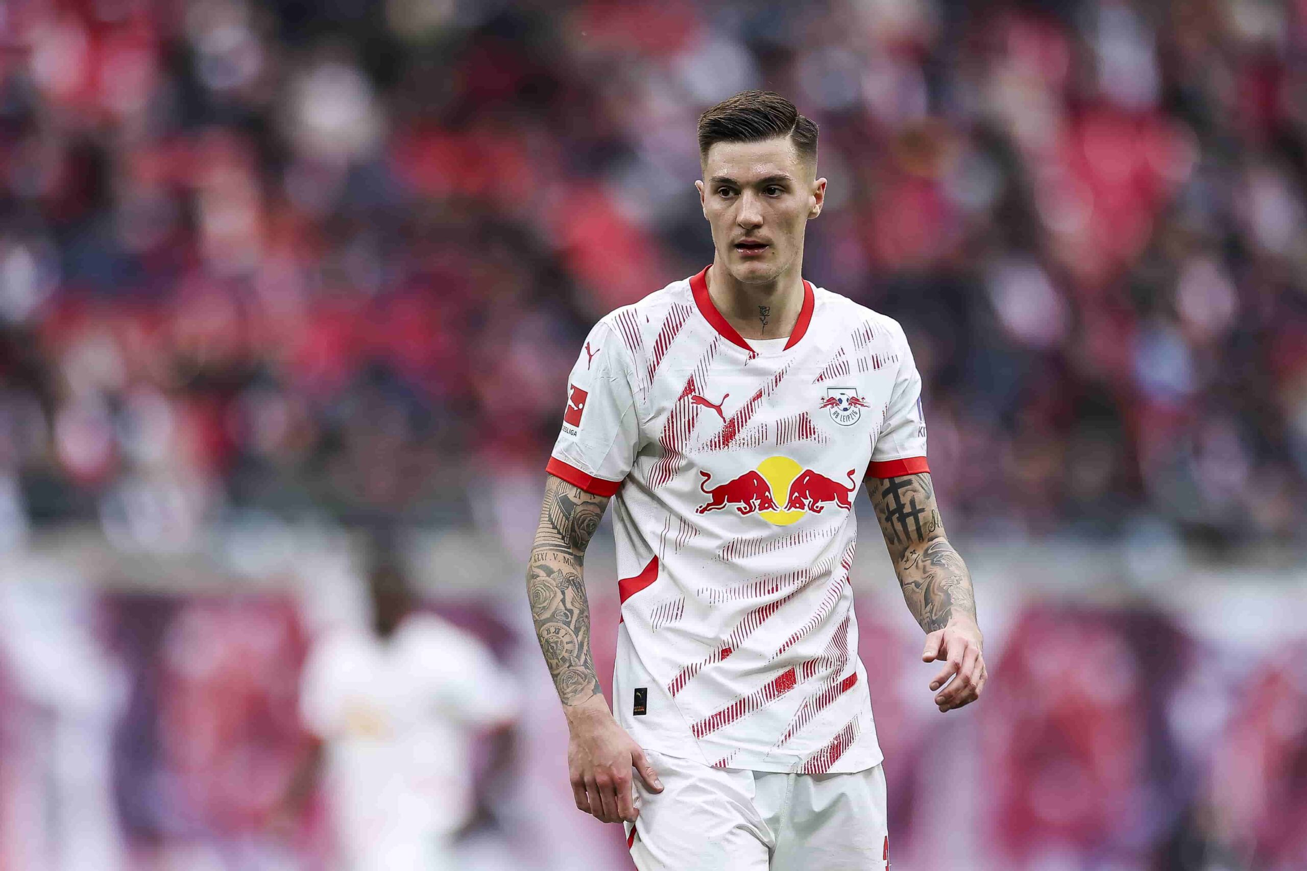 Sesko una cláusula especial. Foto: Getty Images.