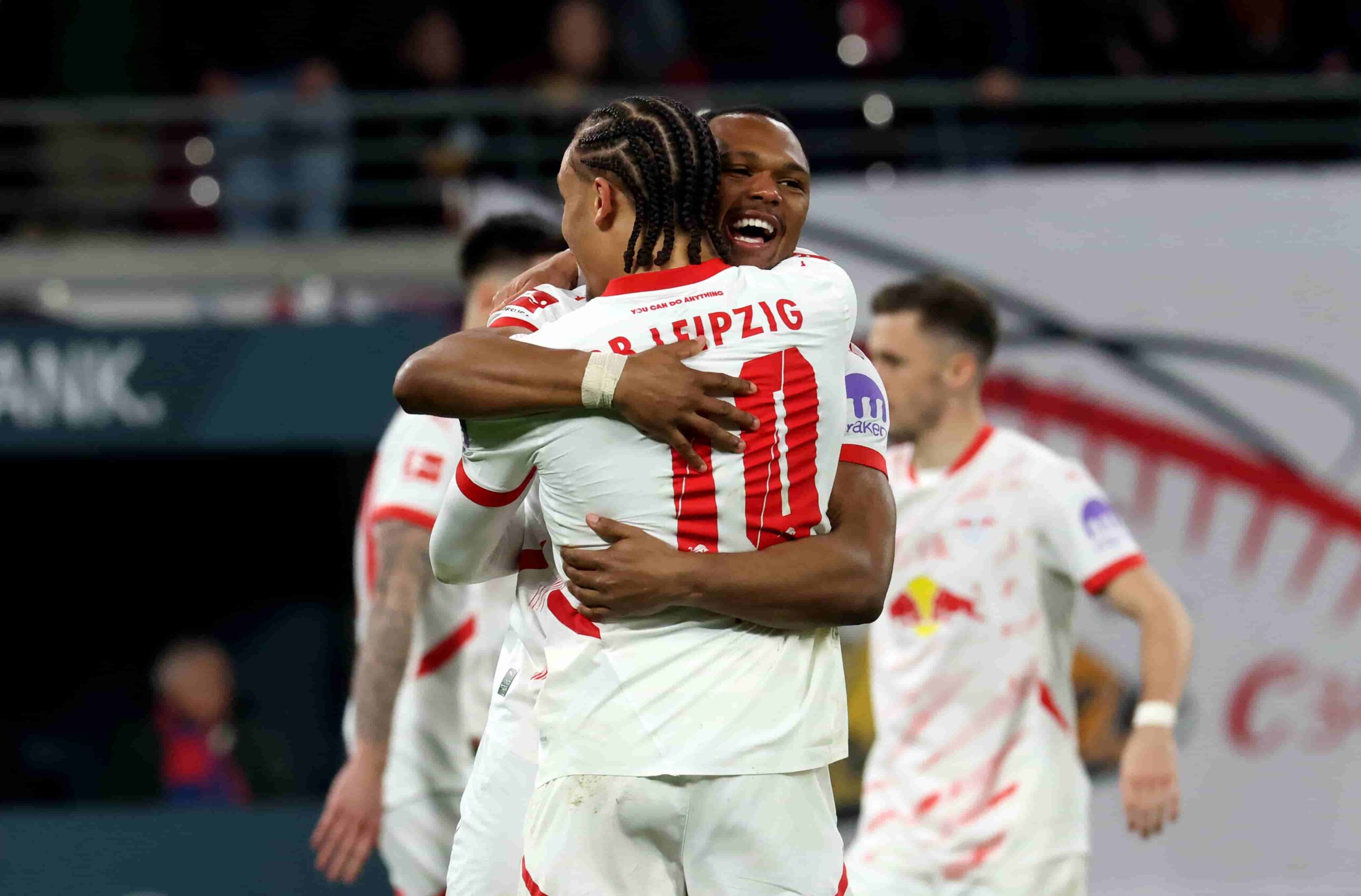 Leipzig venció a Borussia Dortmund. Foto: Getty IMages.