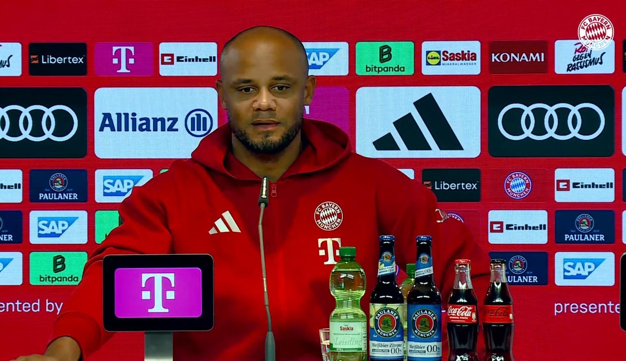 Kompany habló de su visita a Milán. Foto: Getty Images.