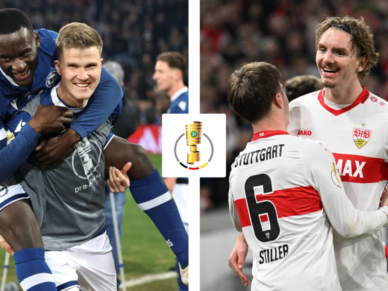 Ya está definida la gran final de DFB Pokal. Fotos: Getty Images.