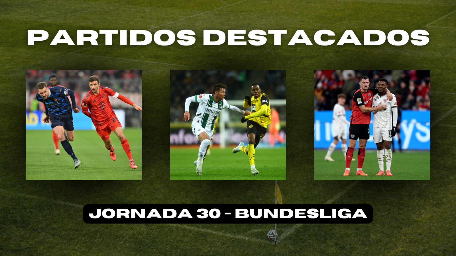 Se viene la jornada 30 de la Bundesliga. Foto: Getty Images.