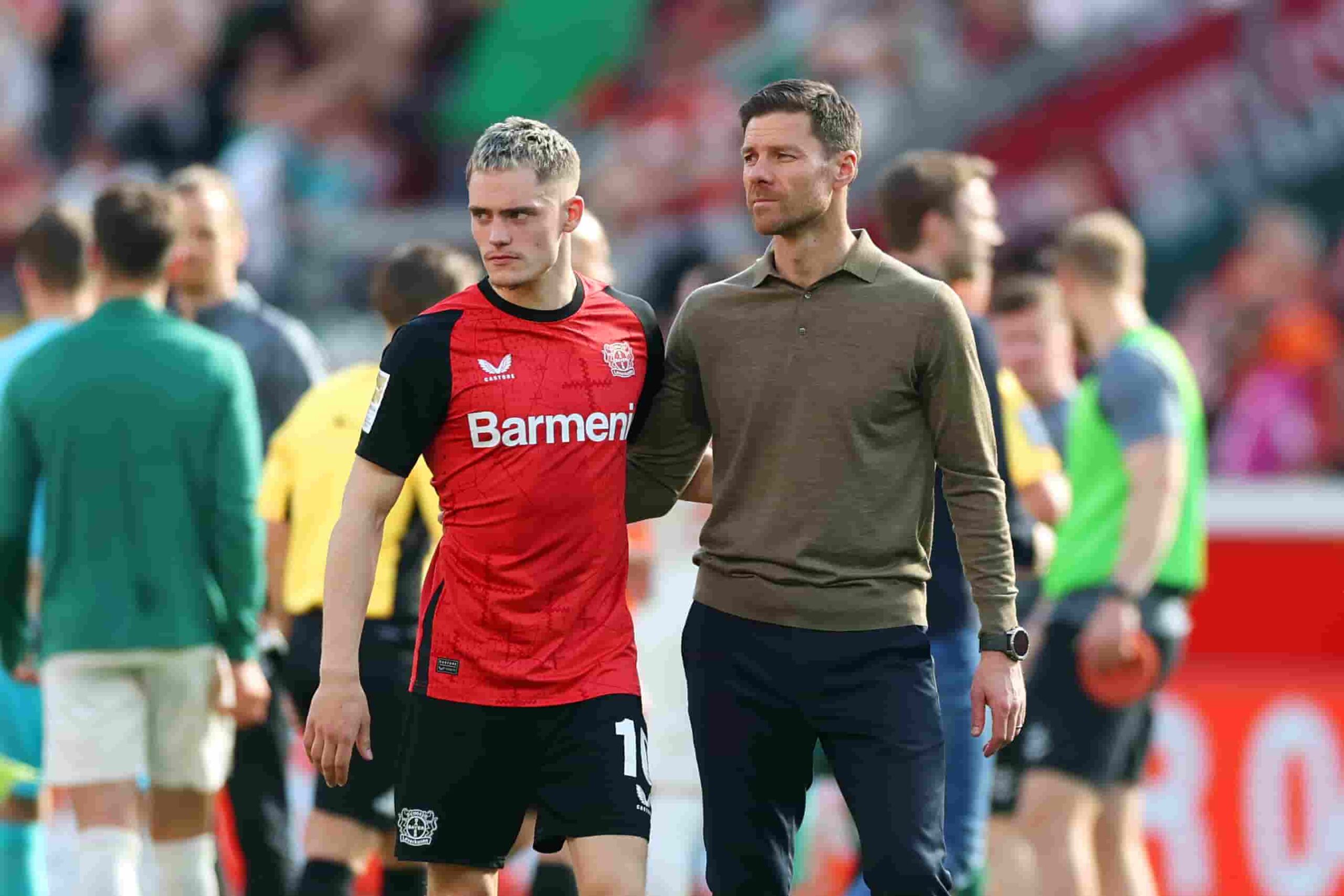 ¿Xabi Alonso condicion a Wirtz? Foto: Getty Images.