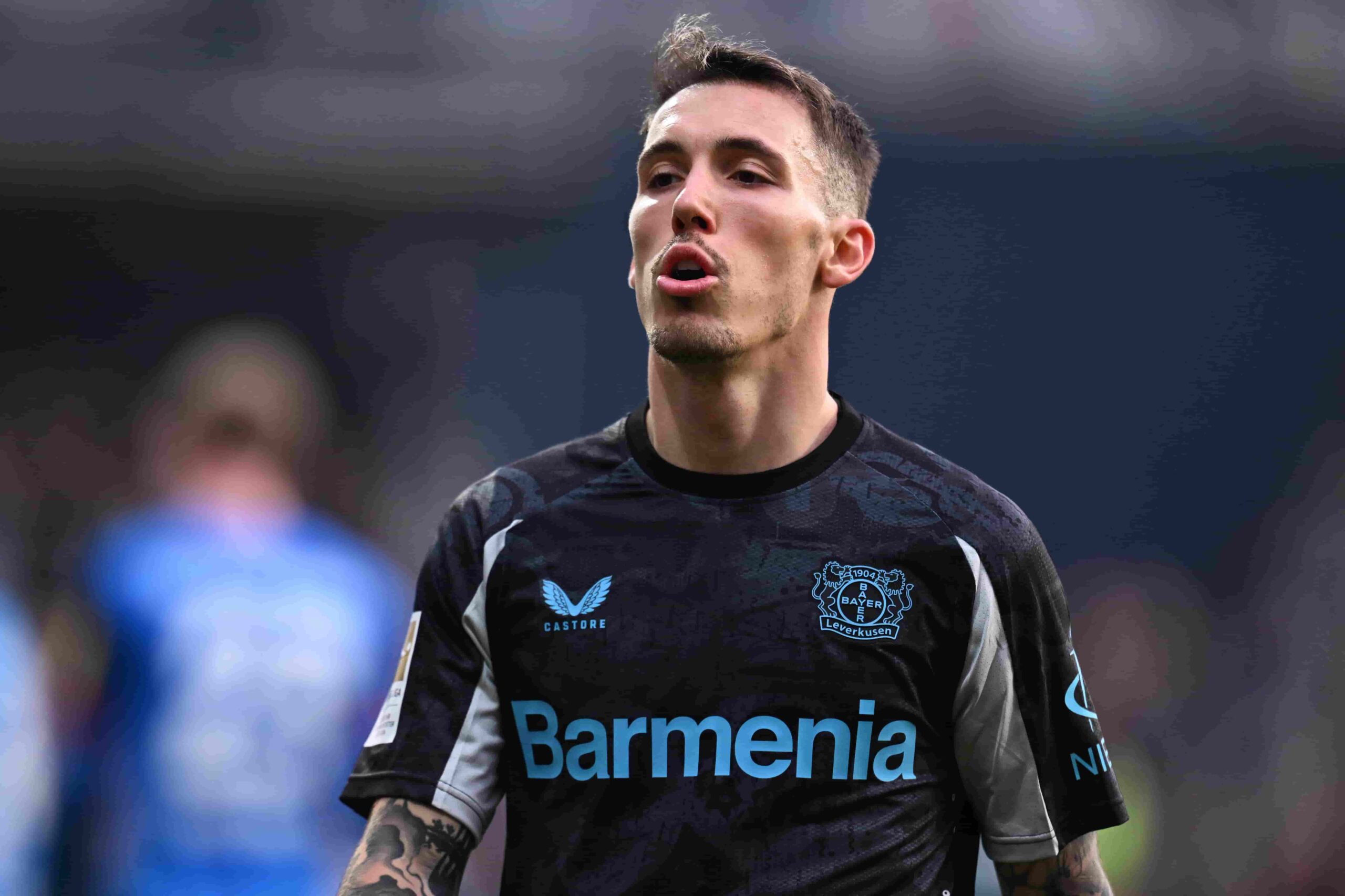 Grimaldo en la esfera del Barcelona. Foto: Getty Images.