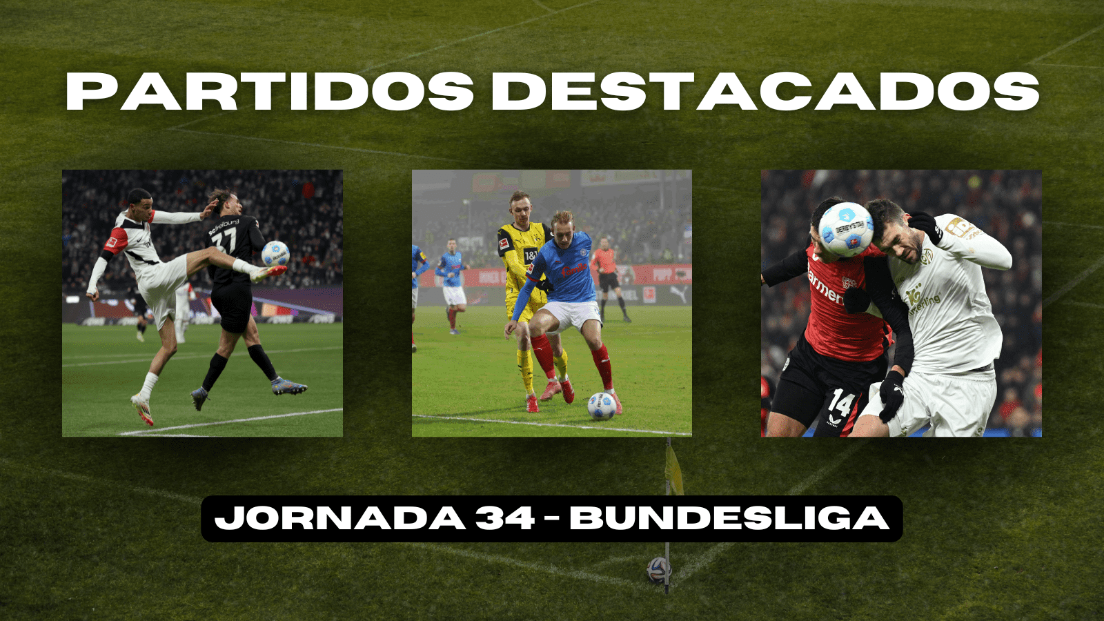 Los partidos destacados de la jornada 34 de la Bundesliga. Foto: Getty Images.