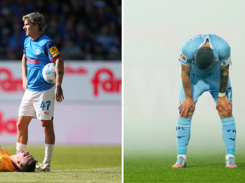 Kiel y Bochum descienden de la Bundesliga. Foto: Getty Images.
