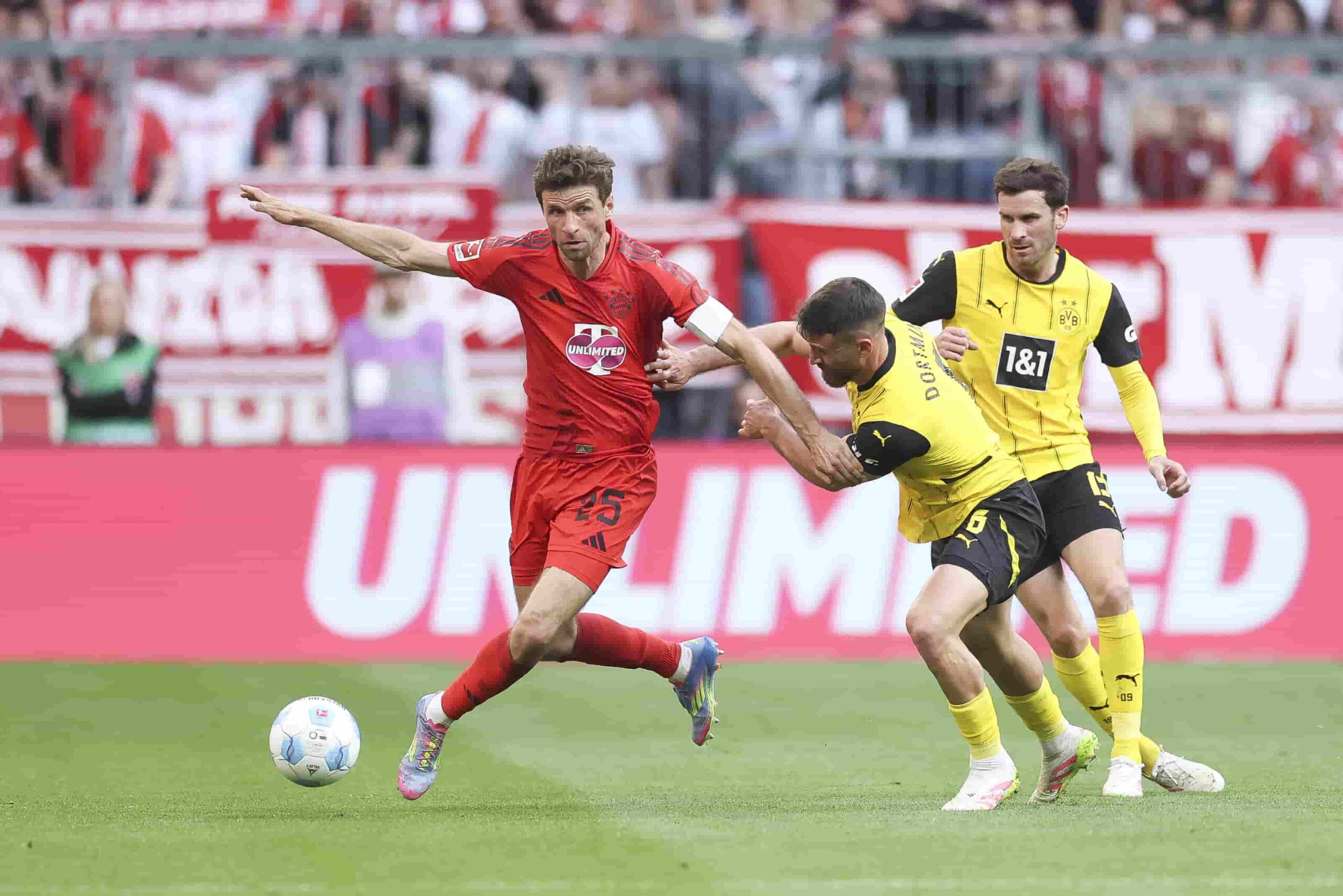 Cuatro bajas que tendrá Dortmund. Foto: Getty Images.
