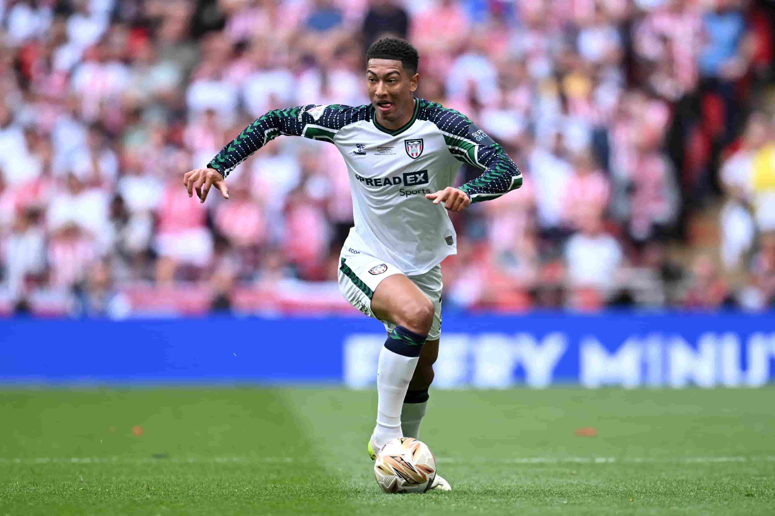 Jobe Bellingham visitará Dortmund. Foto: Getty Images.
