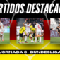 Se viene la octava jornada de Bundesliga. Foto: Getty Images.