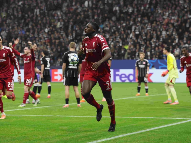 Liverpool vence al Frankfurt. Foto: Getty Images.