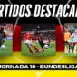 La décima jornada de Bundesliga. Fotos: Getty Images.