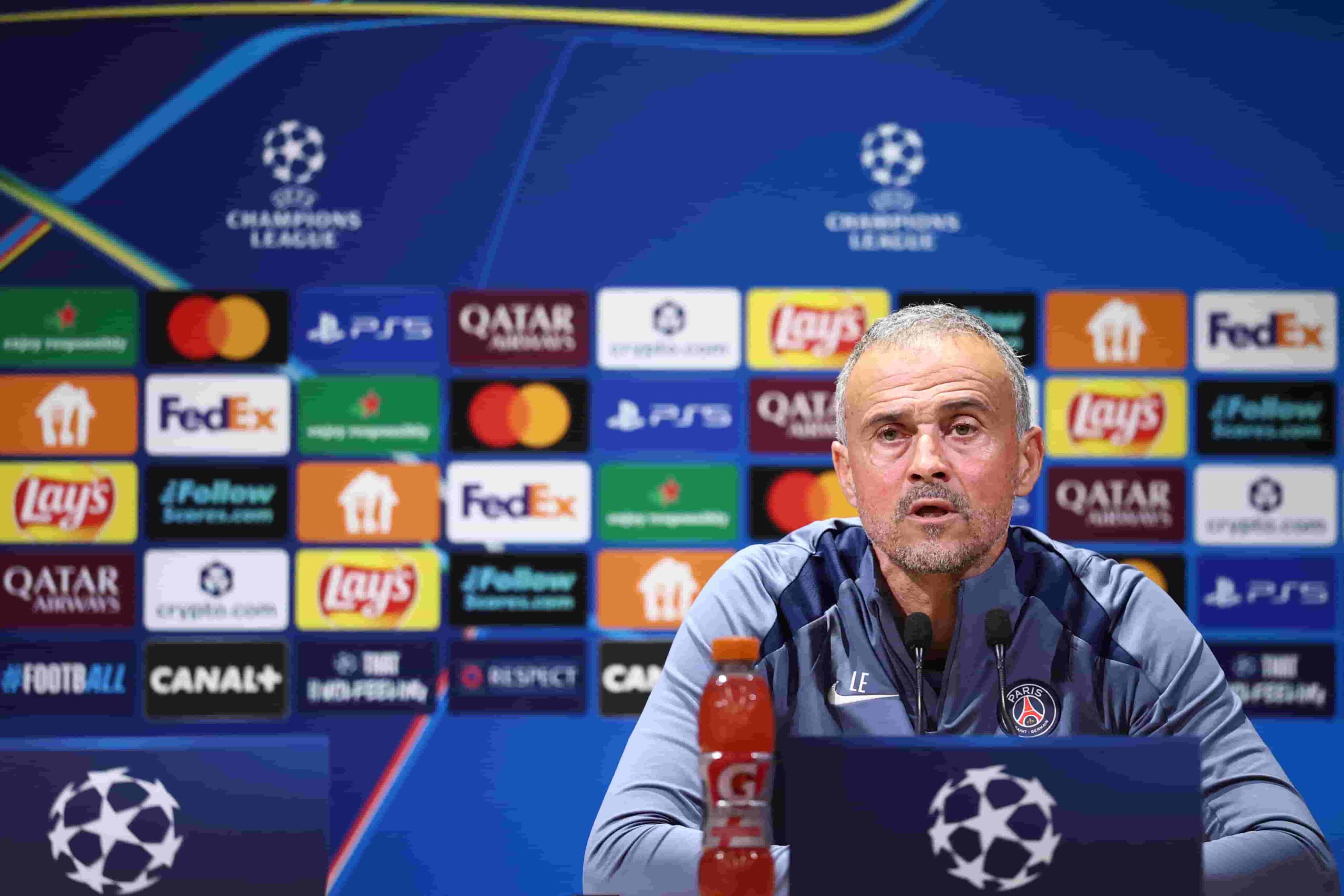 PSG reconoce a Luis Enrique. Foto: Getty Images.
