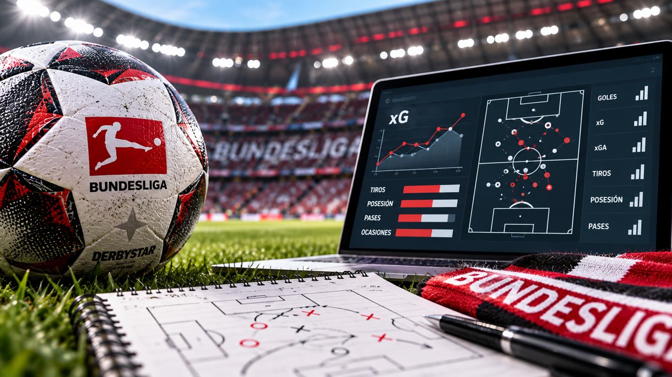 Estadísticas de la Bundesliga: los datos que realmente ayudan a entender cada partido